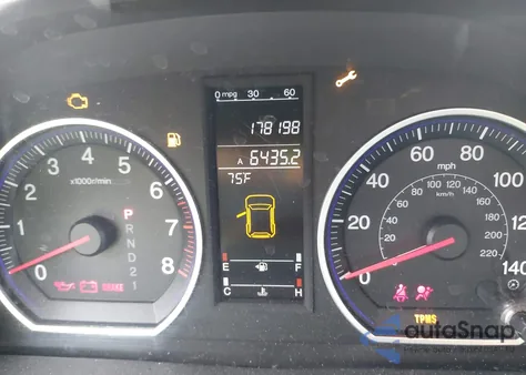 2007 Honda Cr-V Ex из США, поврежденный, VIN JHLRE48597C109892